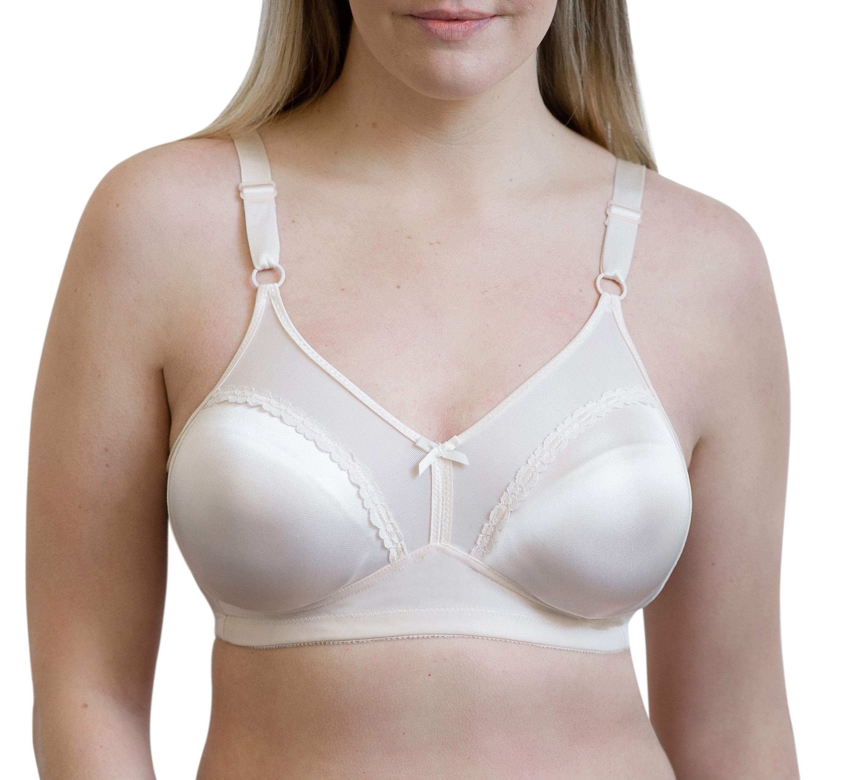 Style 560-2 | Full Figure Seamless Wireless Minimizer Bra - Image 4