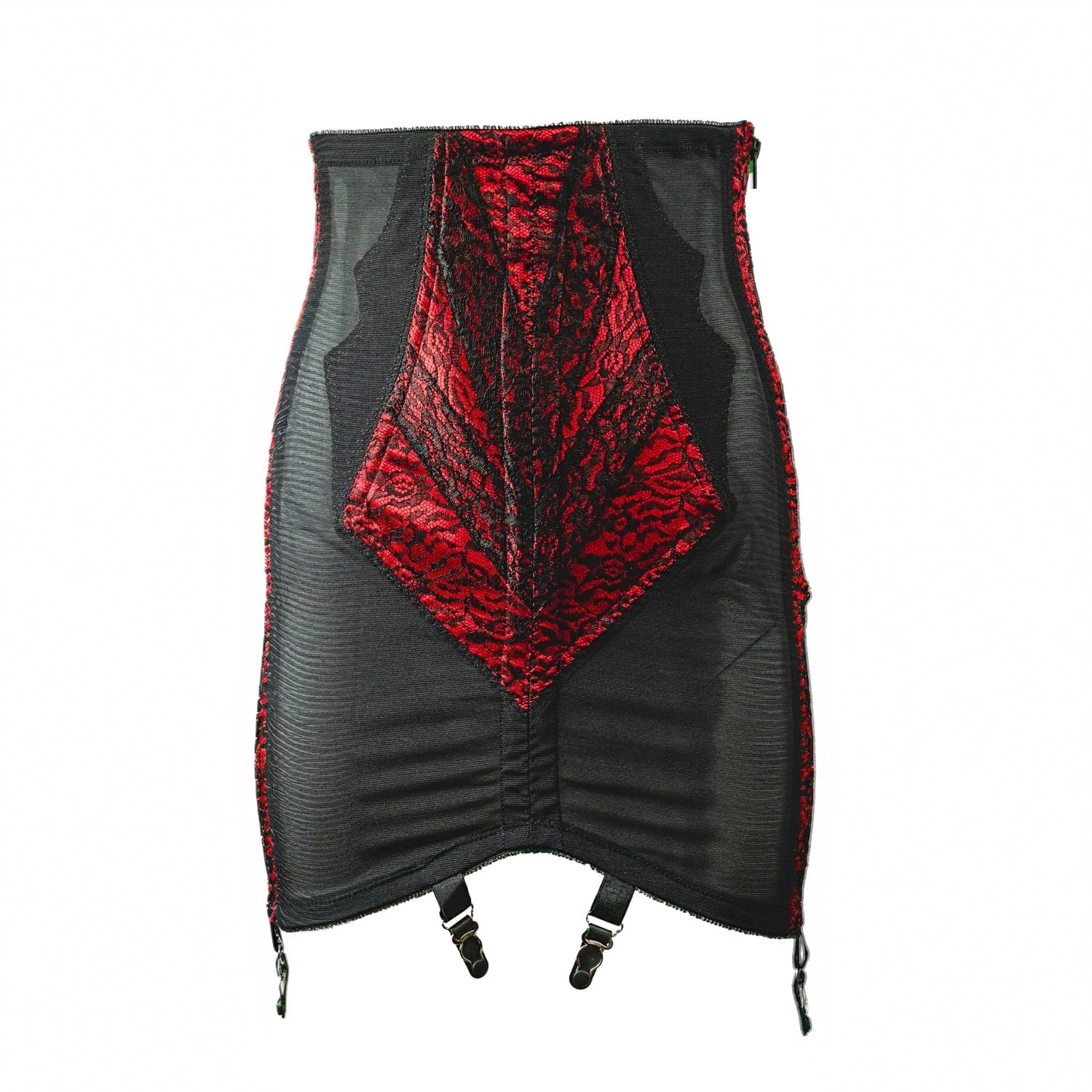 Style 1294 | High Waist Open Bottom Girdle | Extra Firm Shaping | Side Zipper + Hook Closure - Image 24