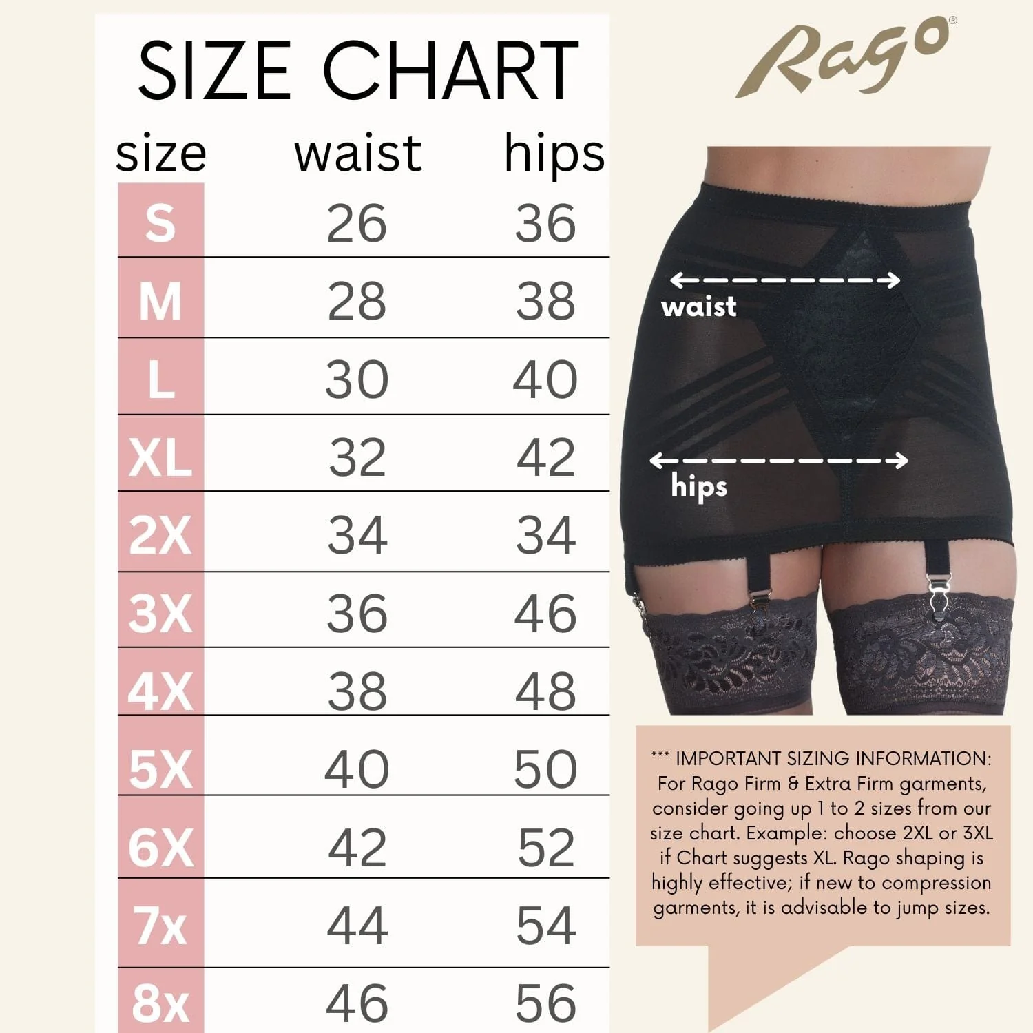 Style 1359 | Waistline Open Bottom Breathable Power Mesh Fabric | Firm to Extra Firm Support - Image 6