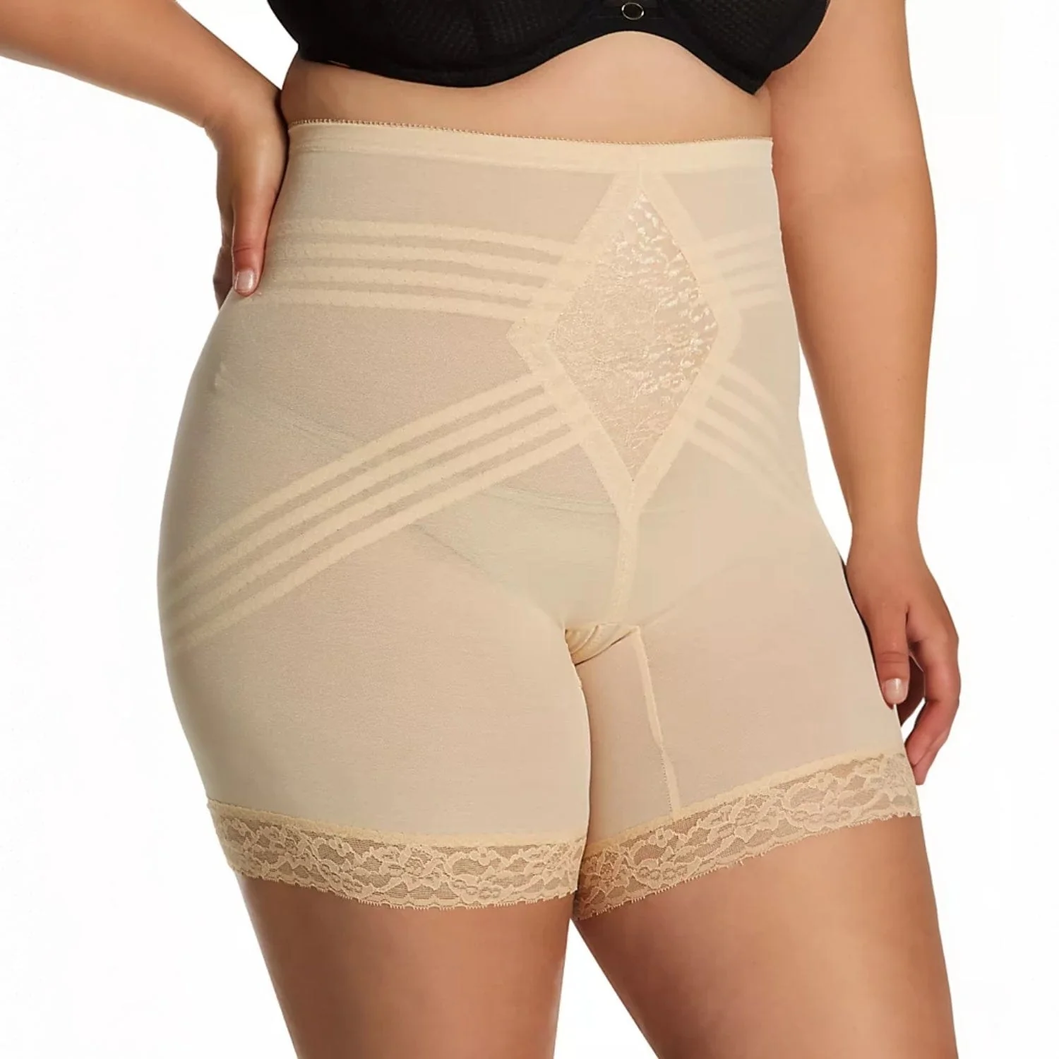 Style 679 | Power Mesh Fabric Waistline Thigh Slimmer | Firm to Extra Firm Support - Image 10