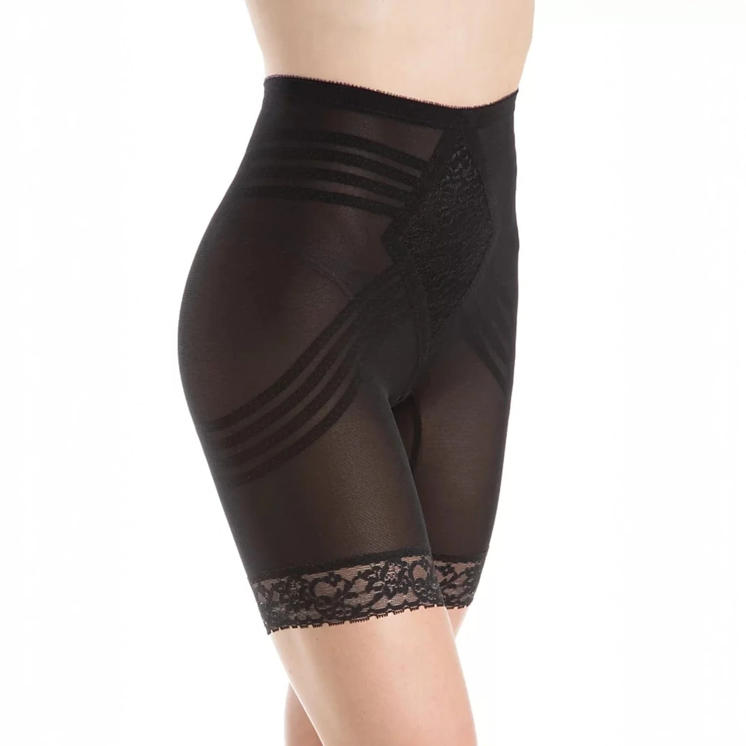 Style 679 | Power Mesh Fabric Waistline Thigh Slimmer | Firm to Extra Firm Support - Image 4