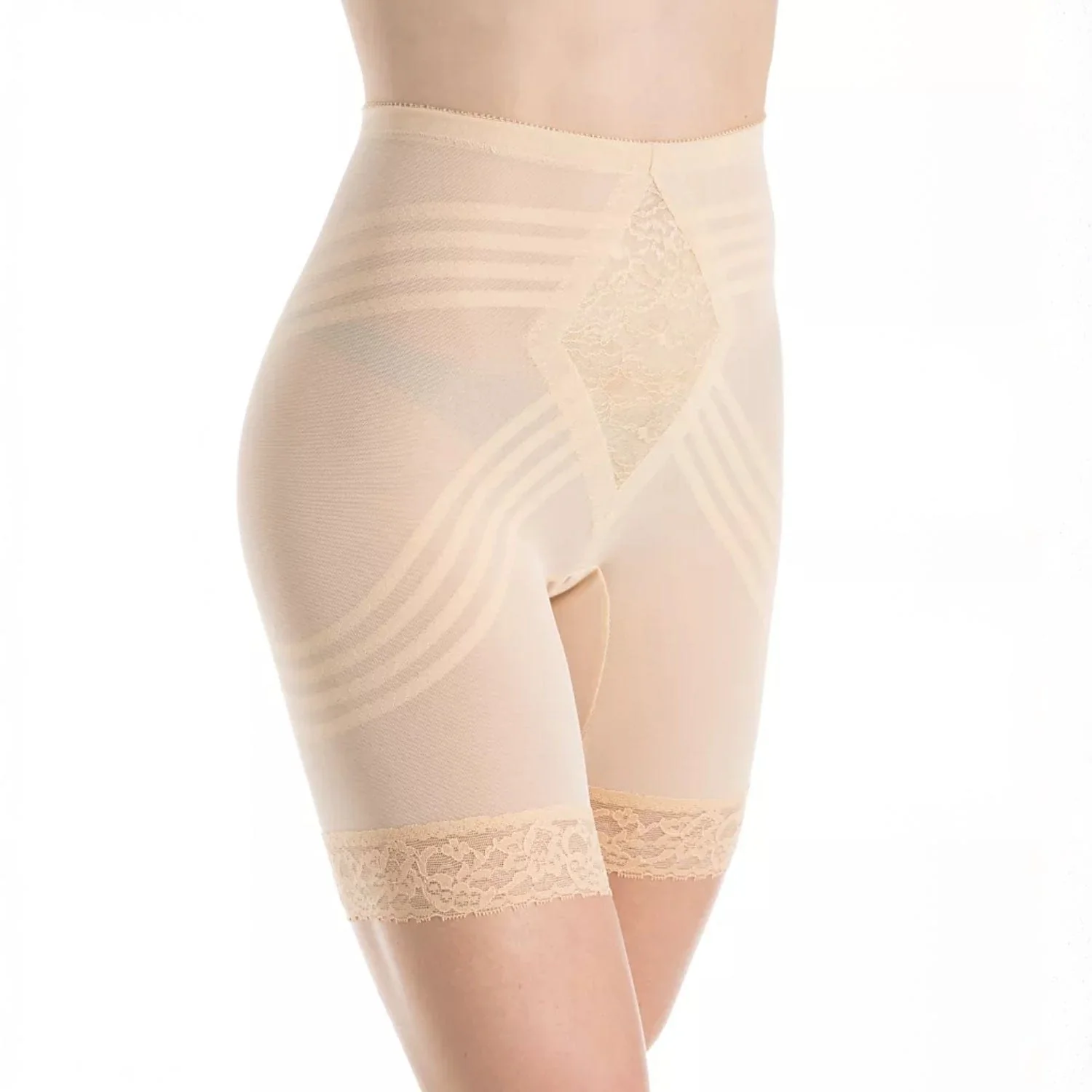 Style 679 | Power Mesh Fabric Waistline Thigh Slimmer | Firm to Extra Firm Support - Image 8