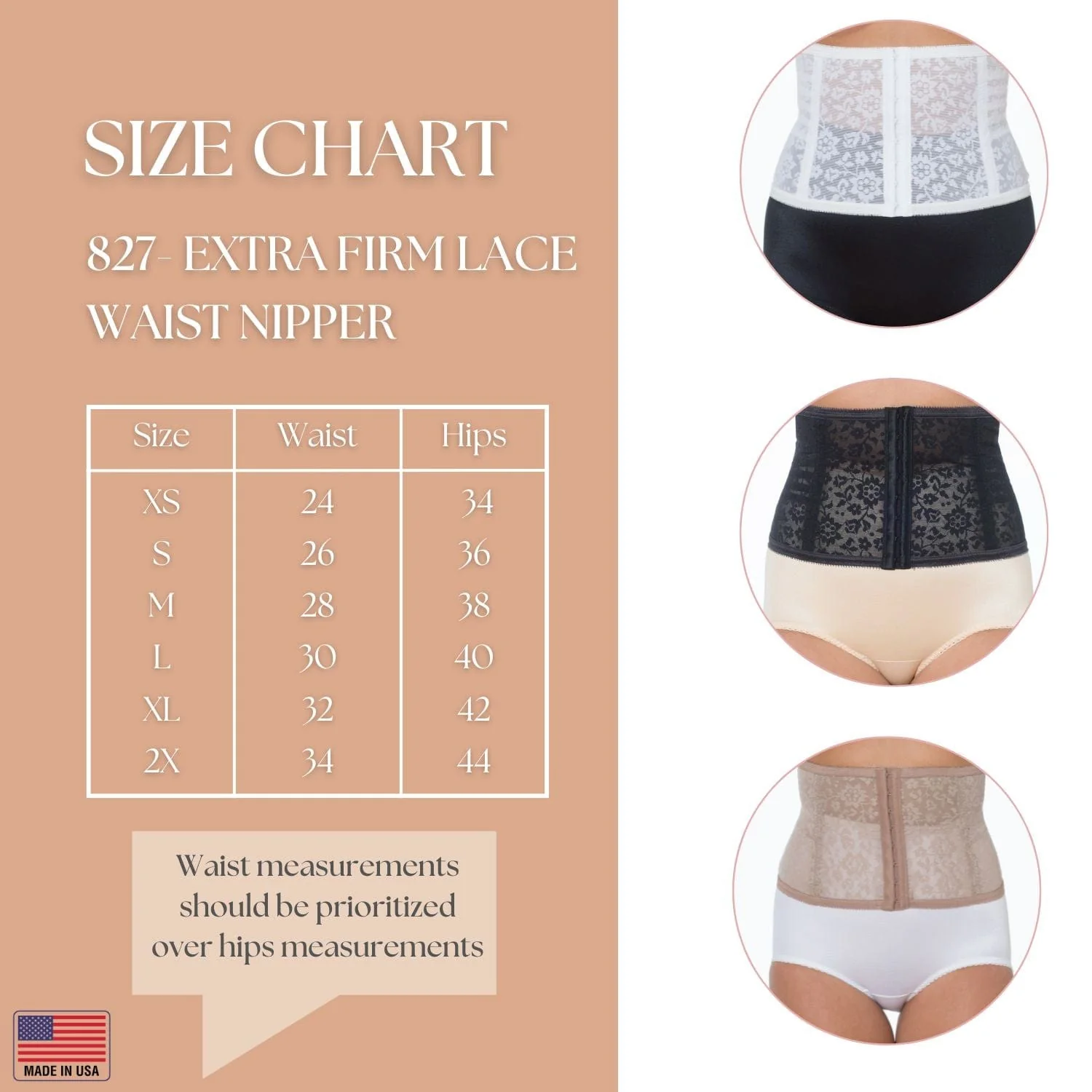 Style 827 | Waist Nipper - Image 22