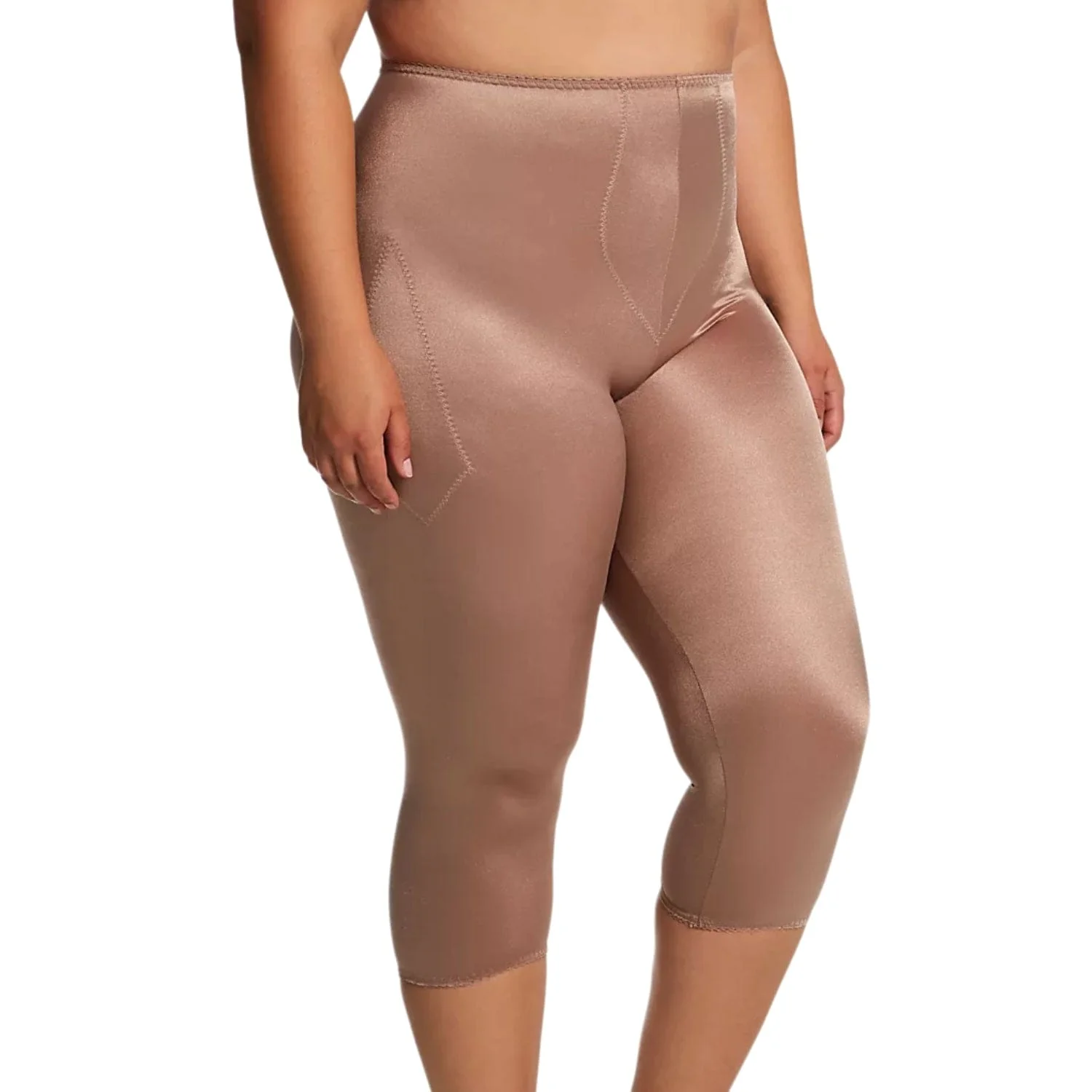 Style 920 | Capri Pant Liner Light Shaping | Satin 4-Way Stretch - Image 19